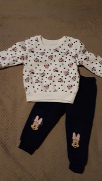 Dresik, spodnie i bluza,myszka Miki, Mini, 80-86