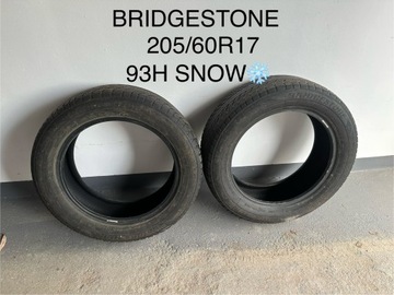 Opony zimowe BRODGESTONE 205/60 R17