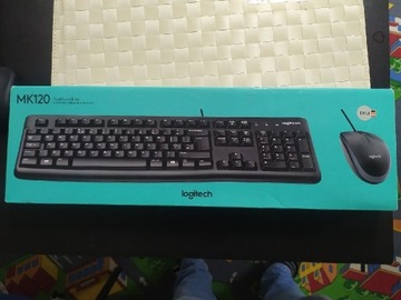 Logitech MK120 zestaw klawiatura +mysz DE