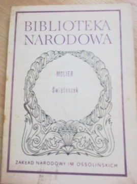 Świętoszek Molier  Biblioteka Narodowa