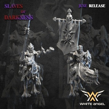 LORD OF THE DARK LAND - SLAVES OF DARKNESS White Angel Miniatures druk 3D