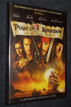 PIRACI Z KARAIBÓW - KLĄTWA CZARNEJ PERŁY - J.Depp