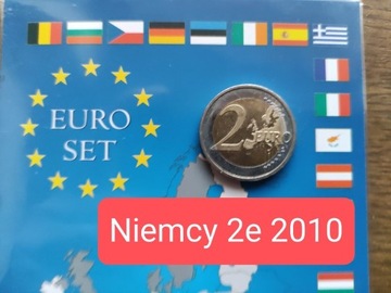 Niemcy 2 euro 2010