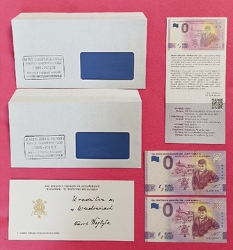 0 Euro Jan Paweł II 100 Rocznica urodzin