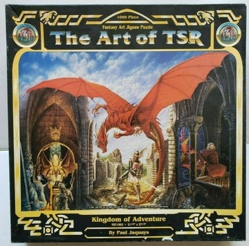 The Art of TSR Fantasy Art Jigsaw Puzzle (Vintage)