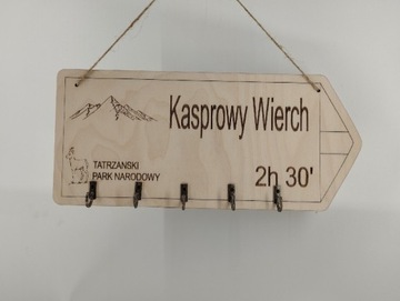 Wieszak Drogowskaz Tatry Kasprowy Wierch NOWOŚĆ 