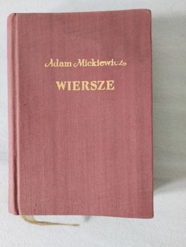 Adam mickiewicz Wiersze. Czytelnik .1955 rok