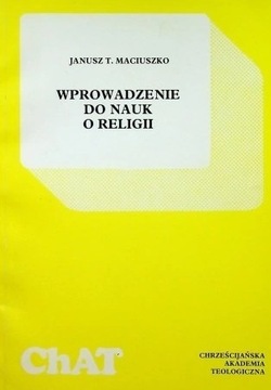 Wprowadzenie do nauk o religii  MACIUSZKO