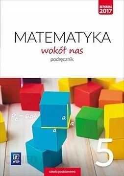 Matematyka wokół nas 5 podręcznik szkoła pods.