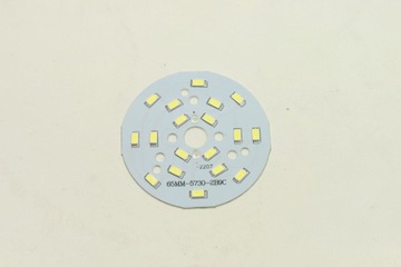 PCB LED 5730 9Wat biały zimny 65mm 280-300mA  28V