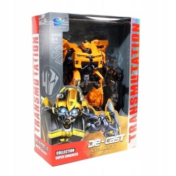 TRANSFORMER METALOWY BUMBLEBEE AUTOBOT, Figurka