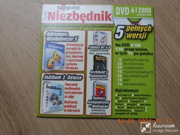 Komputer Świat -Twój Niezbędnik nr 6/2008   DVD