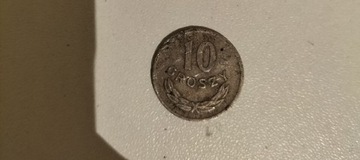 Moneta 10 groszy 1949 rok