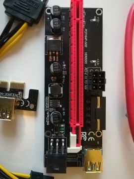 Riser 009S Pci-E 1X-16X Usb3.0 Model 2021