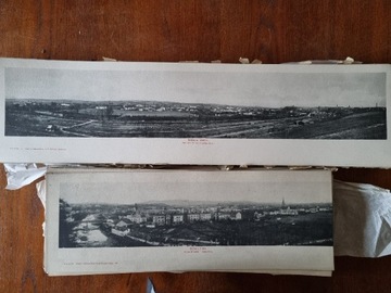 Cieszyn, panoramy z 1900 r.