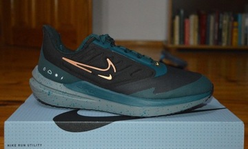 Buty Nike Air Winflo 9 Shield M Czarno-Turkusowe 