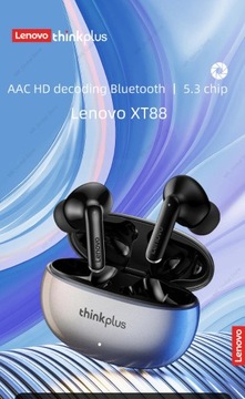 Lenovo XT88 TWS bezprzewodowe słuchawki Bluetooth 