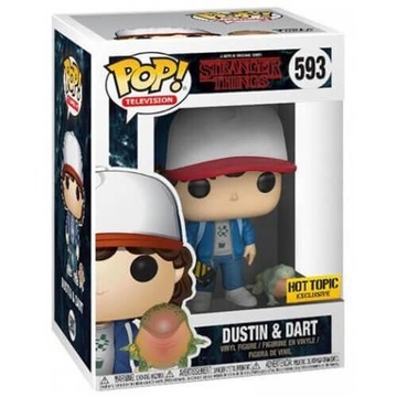 Funko pop!  Stranger Things Dustin i Dart 593