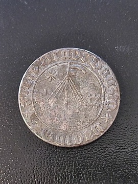 2 gulden 1932 danzig Gdańsk Polska wykopki monet