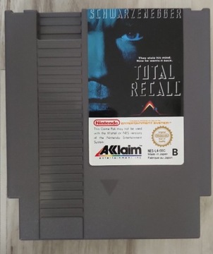 Total Recall Nintendo NES PAL Unikat