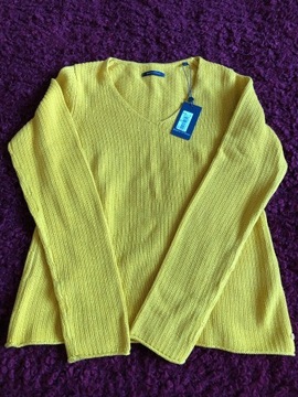 sweter Marc O'Polo XS musztardowy/żółty 