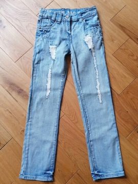 Spodnie jeansowe Wójcik r. 140
