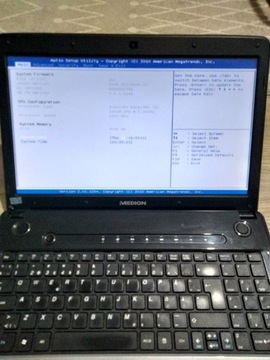 Laptop Medion Akoya P6634 Sprawny Używany 