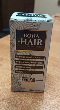Bona Hair tabletki na włosy skórę i paznokcie 