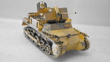 Flakpanzer I -pojazd z blachy.