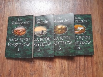 Saga Rodu Forsyte'ów. Tom 1-4 (Pocket)