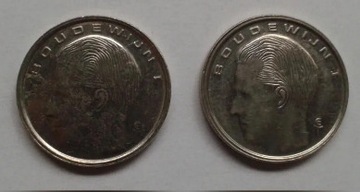 Monety belgijskie - FRANC (franki)