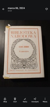 Biblioteka narodowa przedwiośnie -Stefan Żeromski 