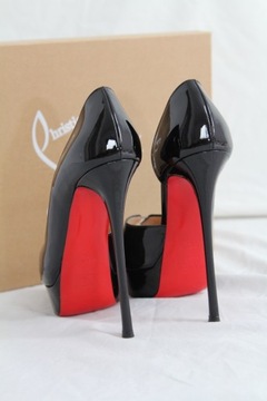 Louboutin Christian czarne Buty,Szpilki ,150 obcas