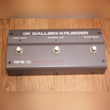 Gallien Krueger RF-III Foot Switch