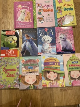 11 książek  dla dziewczynek