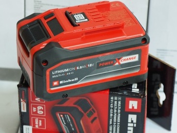 EINHELL 18v 6ah-4ah bateria akumulator klucz pila