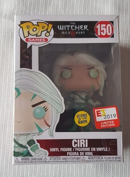 Funko Pop Ciri 150 E3 2019 GITD + hard case