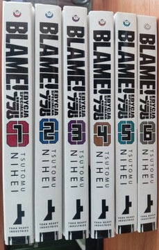 Manga BLAME! Tomy 1-6 twarda oprawa z dodatkami.