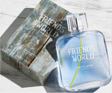 Oriflame perfumy męskie Friends World 