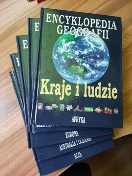 Encyklopedia geografii Kraje i ludzie, 5 tomów