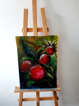 Autorski obraz "owoce"