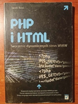 Jacek Ross PHP i HTML Tworzenie dynamicznych stron