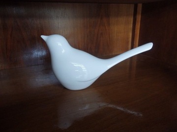 Figurka  białego ptaszka