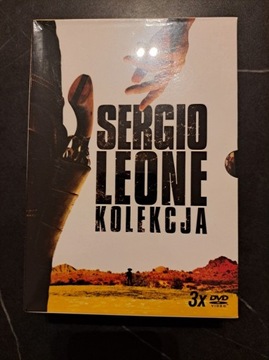 SERGIO LEONE KOLEKCJA [3DVD] LEKTOR, NAPISY PL, FOLIA