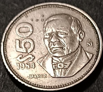 Meksyk 50 peso 1984
