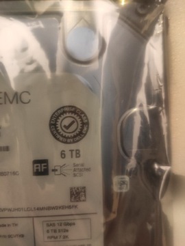 Dysk Dell Emc Exos 7E8 6TB