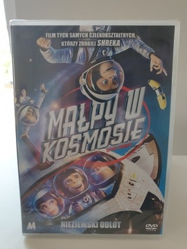 MAŁPY W KOSMOSIE - film na płycie DVD