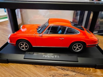 PORSCHE 911 E Orange (1969) 1/18 Norev