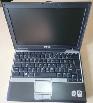 Kompletny i sprawny Dell Latitude D430 + DVD