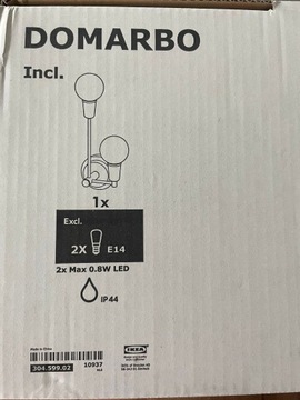 Kinkiet Ikea DOMARBO 2 szt.